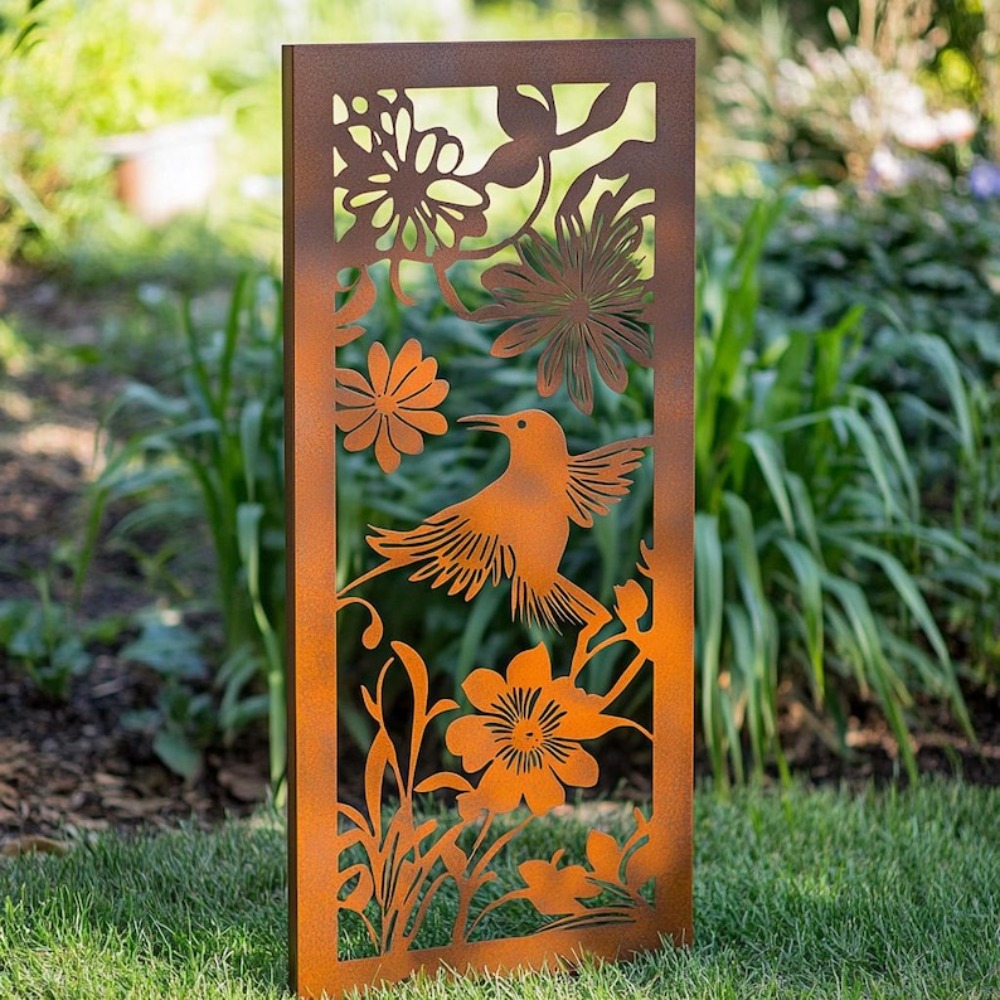 Outdoor 2D Metal Garden Wall P – Flower Wall Panel recenzja i cena