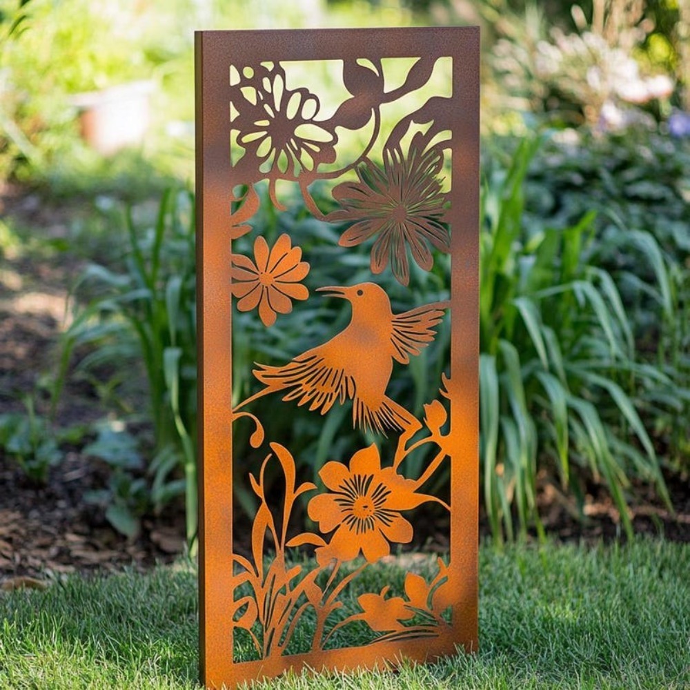 Outdoor 2D Metal Garden Wall P – Flower Wall Panel recenzja i cena