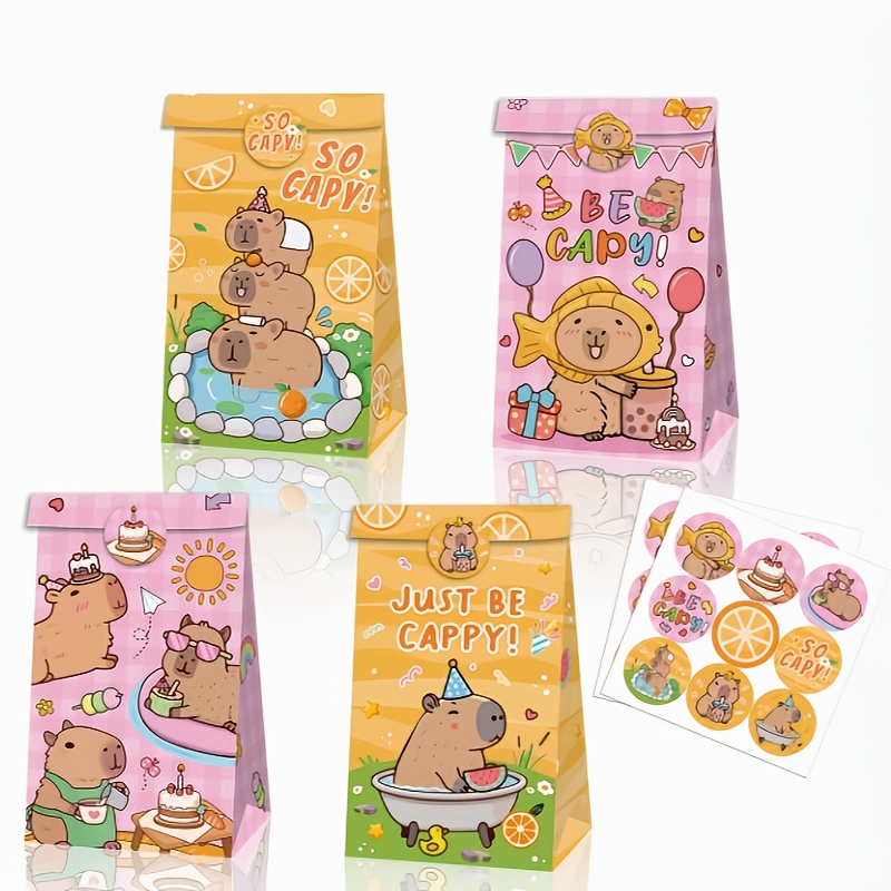 12/24/48pcs Capybara Candy Bag – Event Party Box recenzja i cena