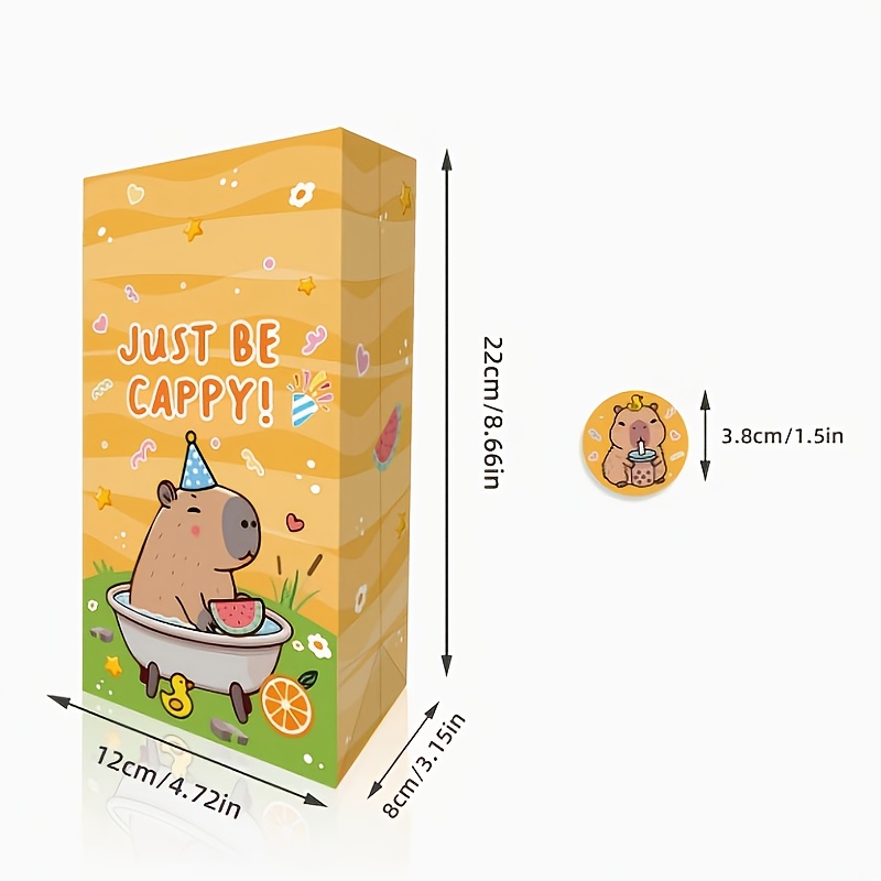 12/24/48pcs Capybara Candy Bag – Event Party Box recenzja i cena