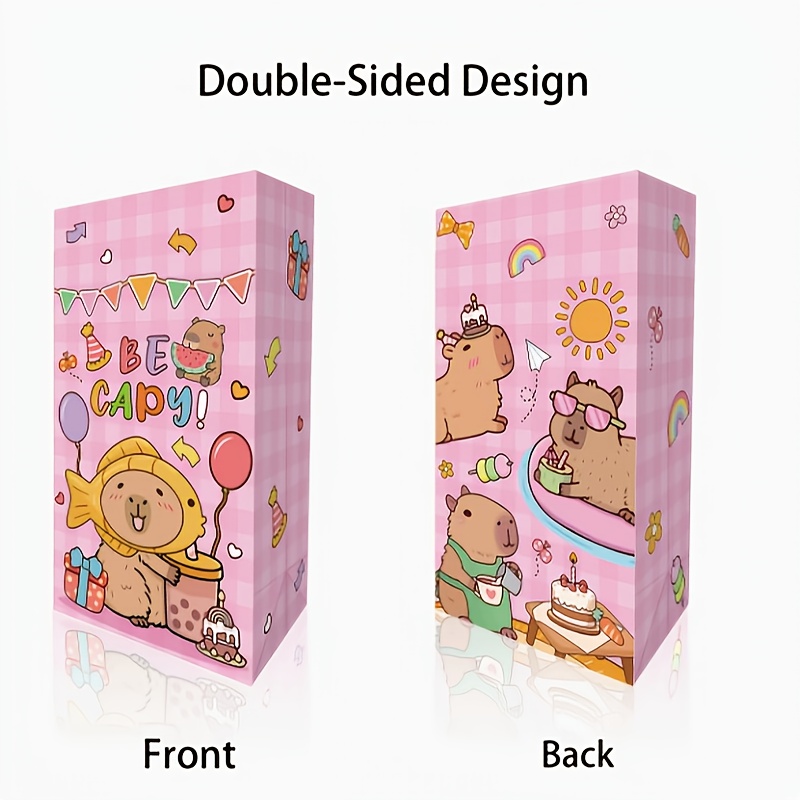 12/24/48pcs Capybara Candy Bag – Event Party Box recenzja i cena