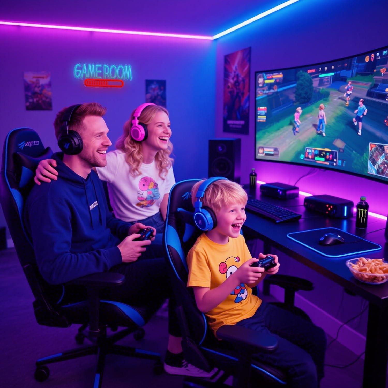 Game Room Neon Sign USB Powere – Event & Party Supply recenzja i cena