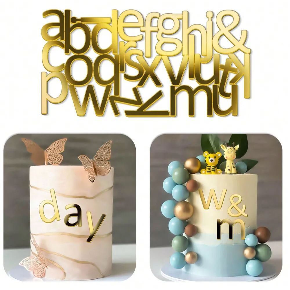 1set Golden Mirror Acrylic A-Z – Event Z recenzja i cena