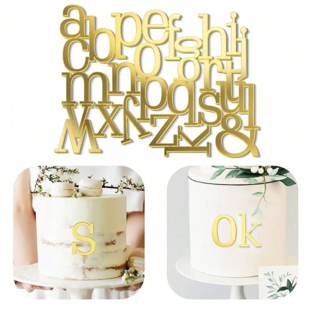 1set Golden Mirror Acrylic A-Z – Event Z recenzja i cena