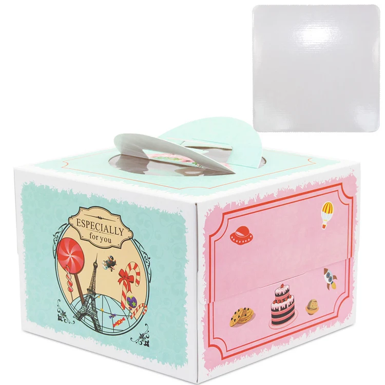 5pcs 8inch cake box with windo – Party Event Supplier recenzja i cena