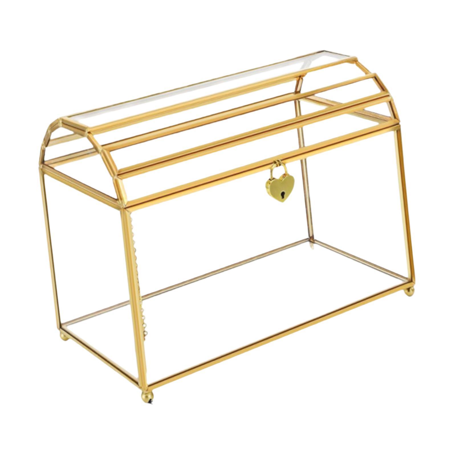 Glass Wedding Card Box Storage – Event Party Box recenzja i cena
