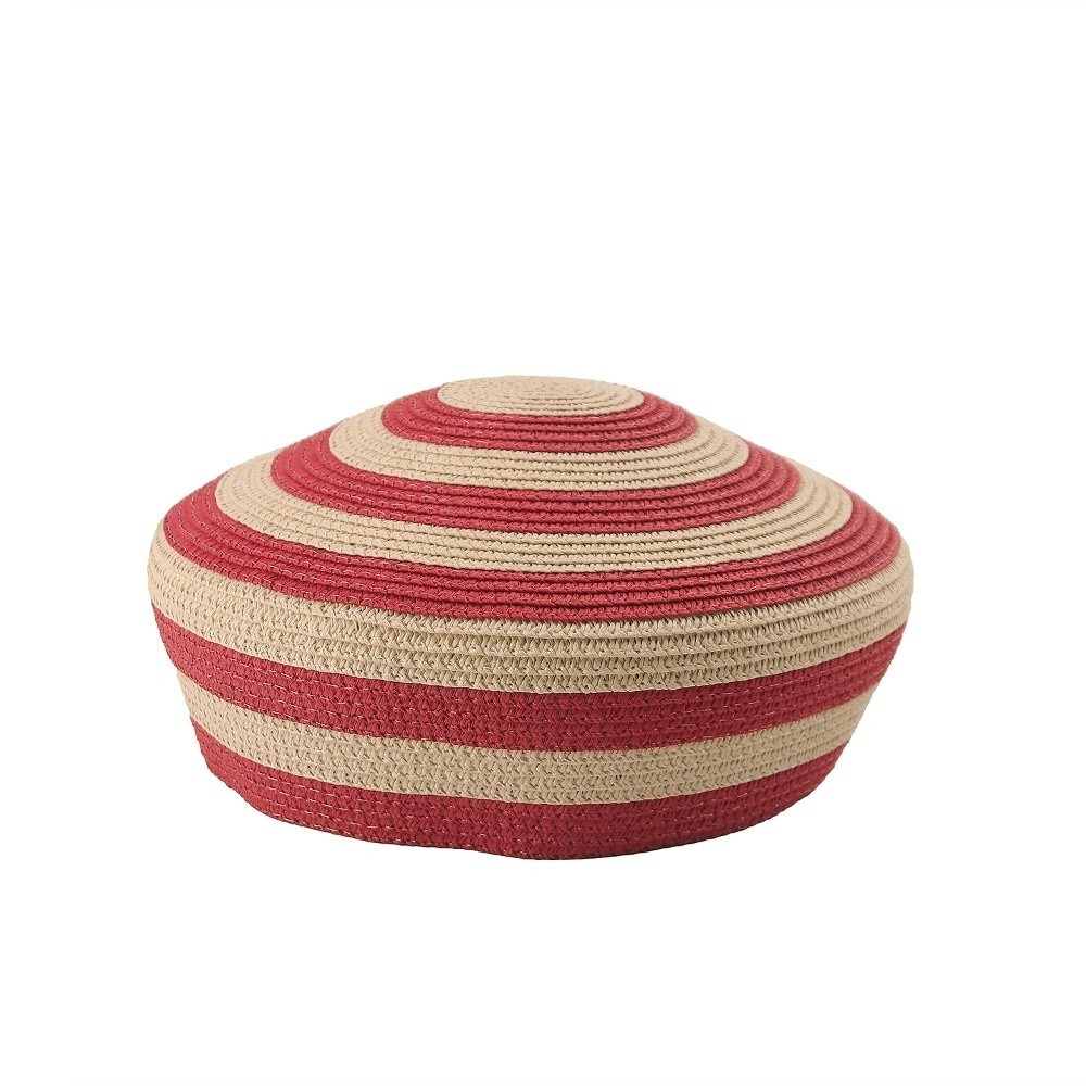 Brim Hat Striped Pattern Straw – Paper Straw Color recenzja i cena