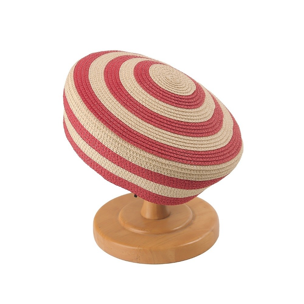 Brim Hat Striped Pattern Straw – Paper Straw Color recenzja i cena