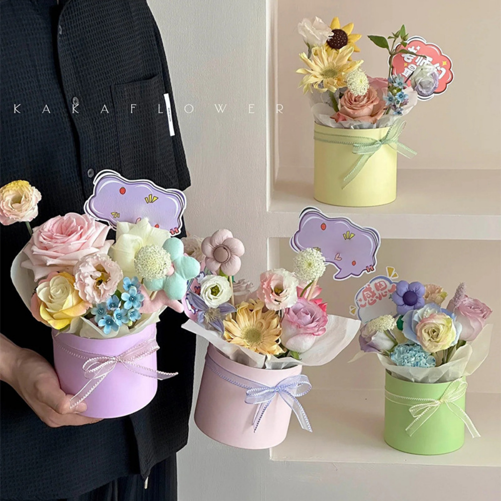 Small Flowers Packing Box Hug  – Event Party Box recenzja i cena