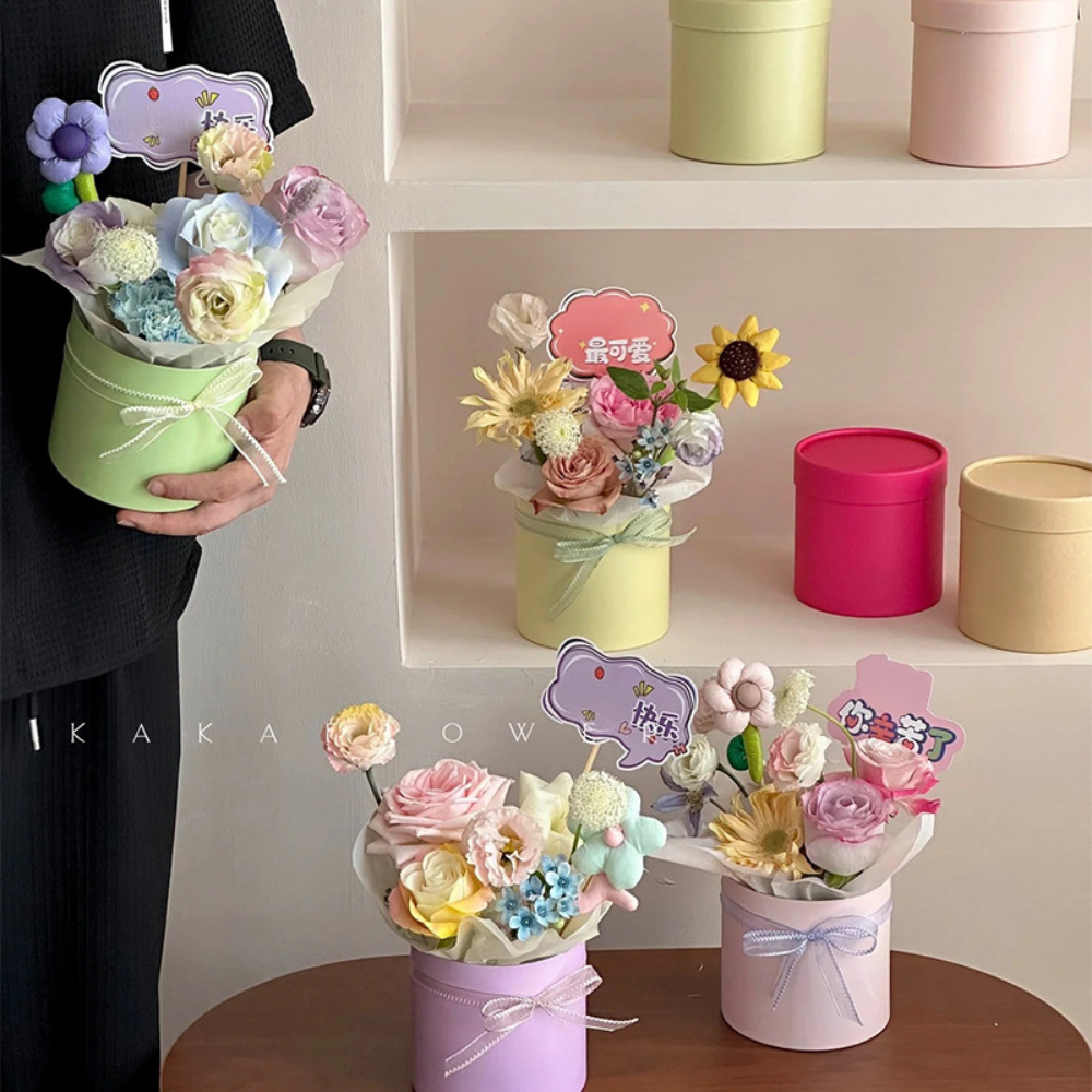 Small Flowers Packing Box Hug  – Event Party Box recenzja i cena