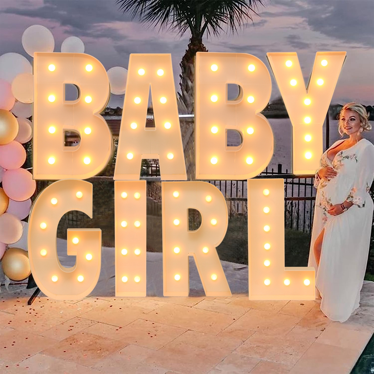 91.5CM Giant Letter Led Light  – Led Balloon Light recenzja i cena