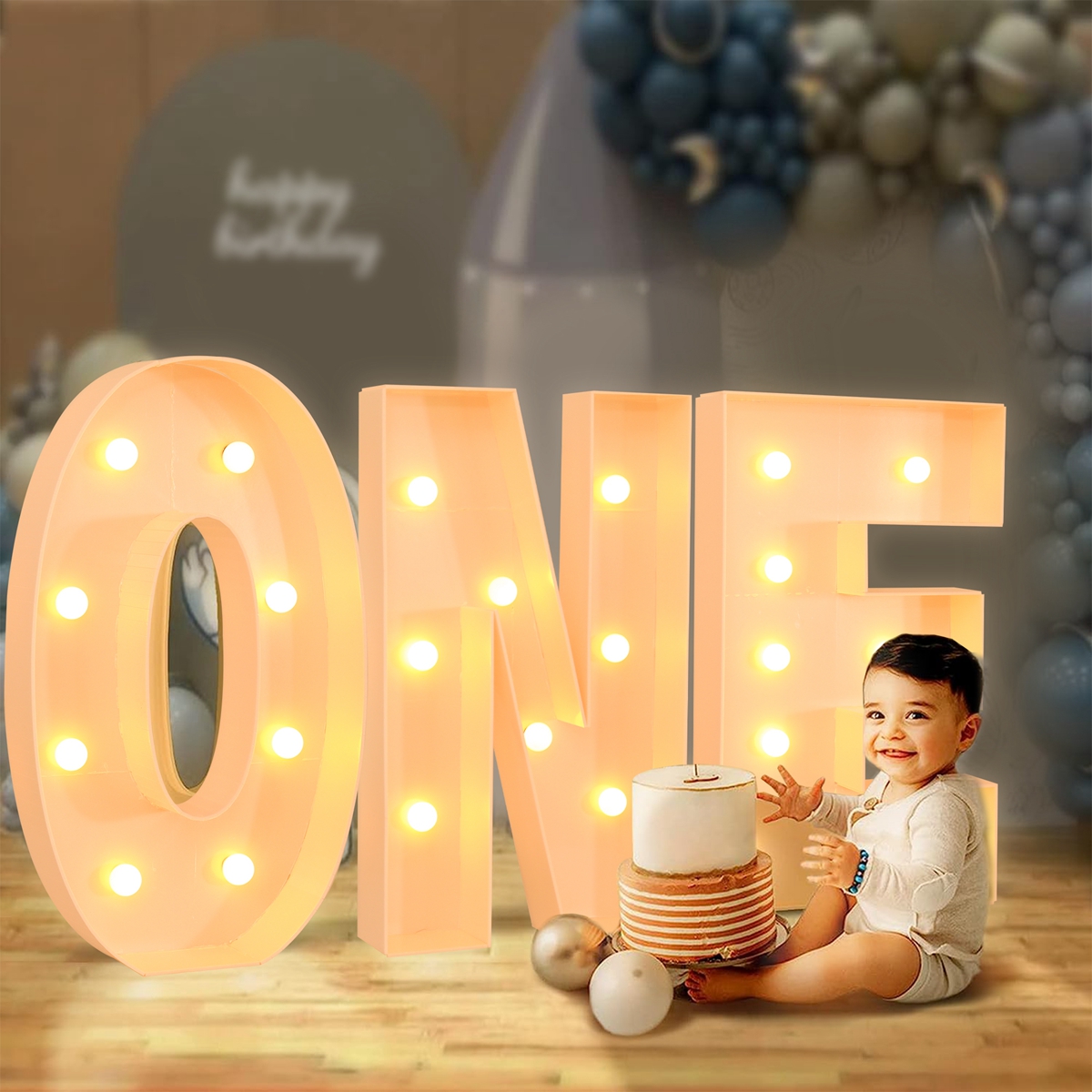 91.5CM Giant Letter Led Light  – Led Balloon Light recenzja i cena