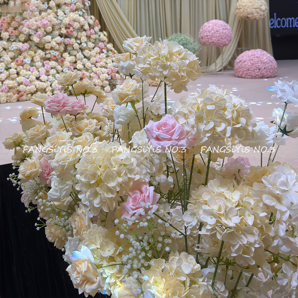 Luxury Champagne Pink Rose Art – Flower Wall Panel recenzja i cena