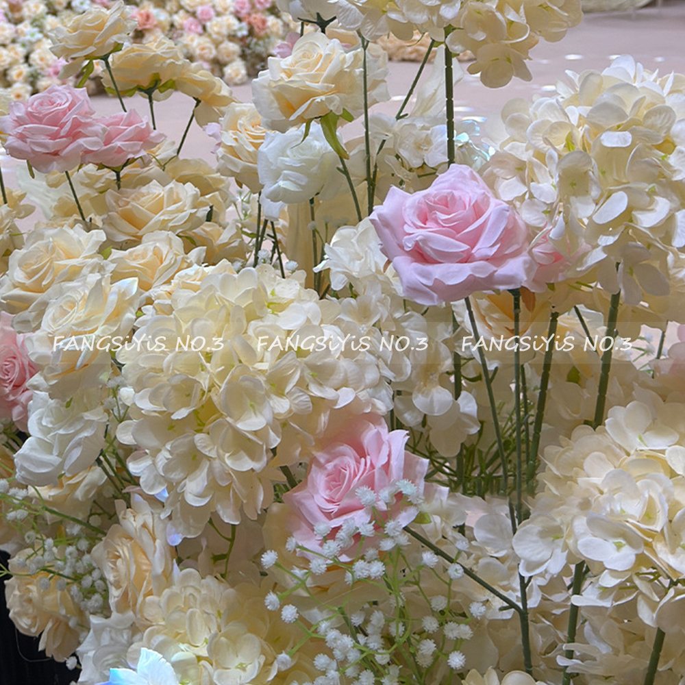 Luxury Champagne Pink Rose Art – Flower Wall Panel recenzja i cena