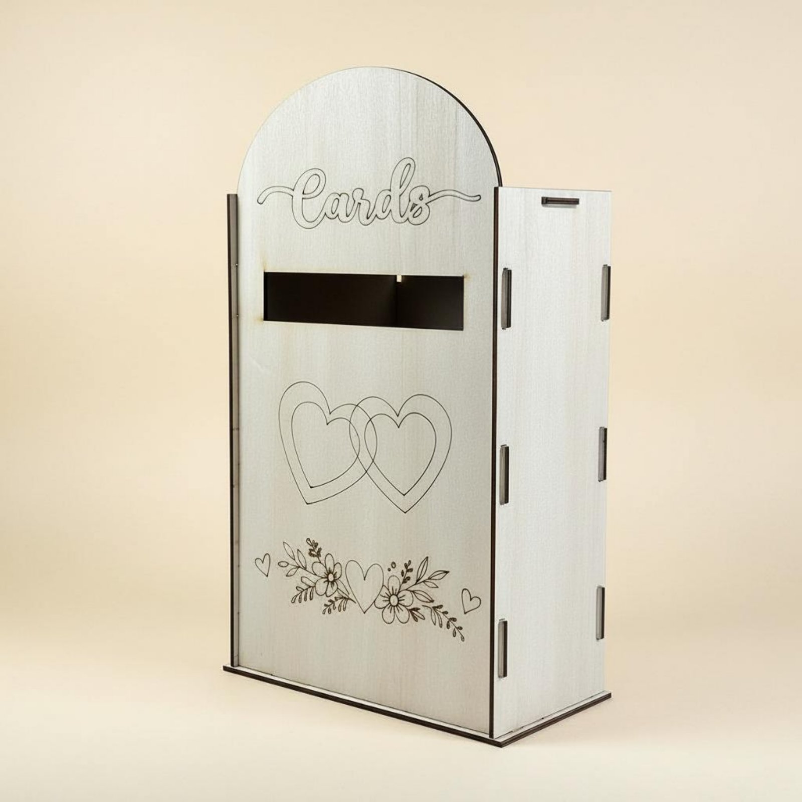 Wooden Wedding Card Box Laser  – Event Party Box recenzja i cena