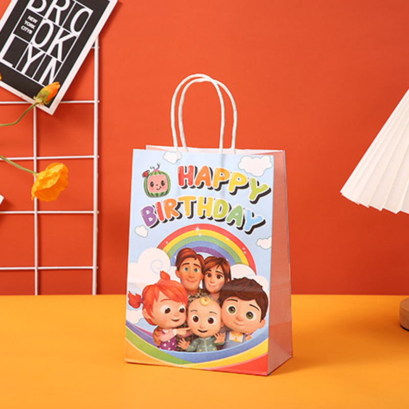 Cocomelons Party Gift Bag Set  – Party Favor Bag recenzja i cena