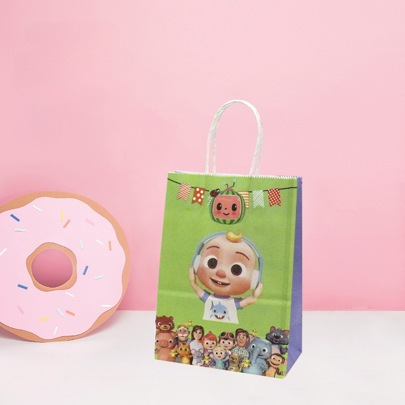Cocomelons Party Gift Bag Set  – Party Favor Bag recenzja i cena