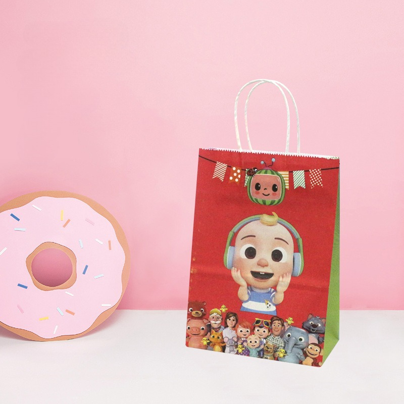 Cocomelons Party Gift Bag Set  – Party Favor Bag recenzja i cena
