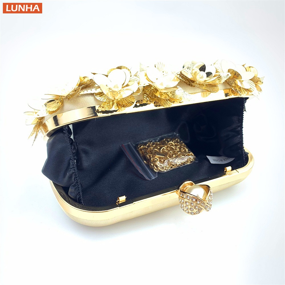 Women's Luxury Pearl Clutch Bo – Event Party Box recenzja i cena