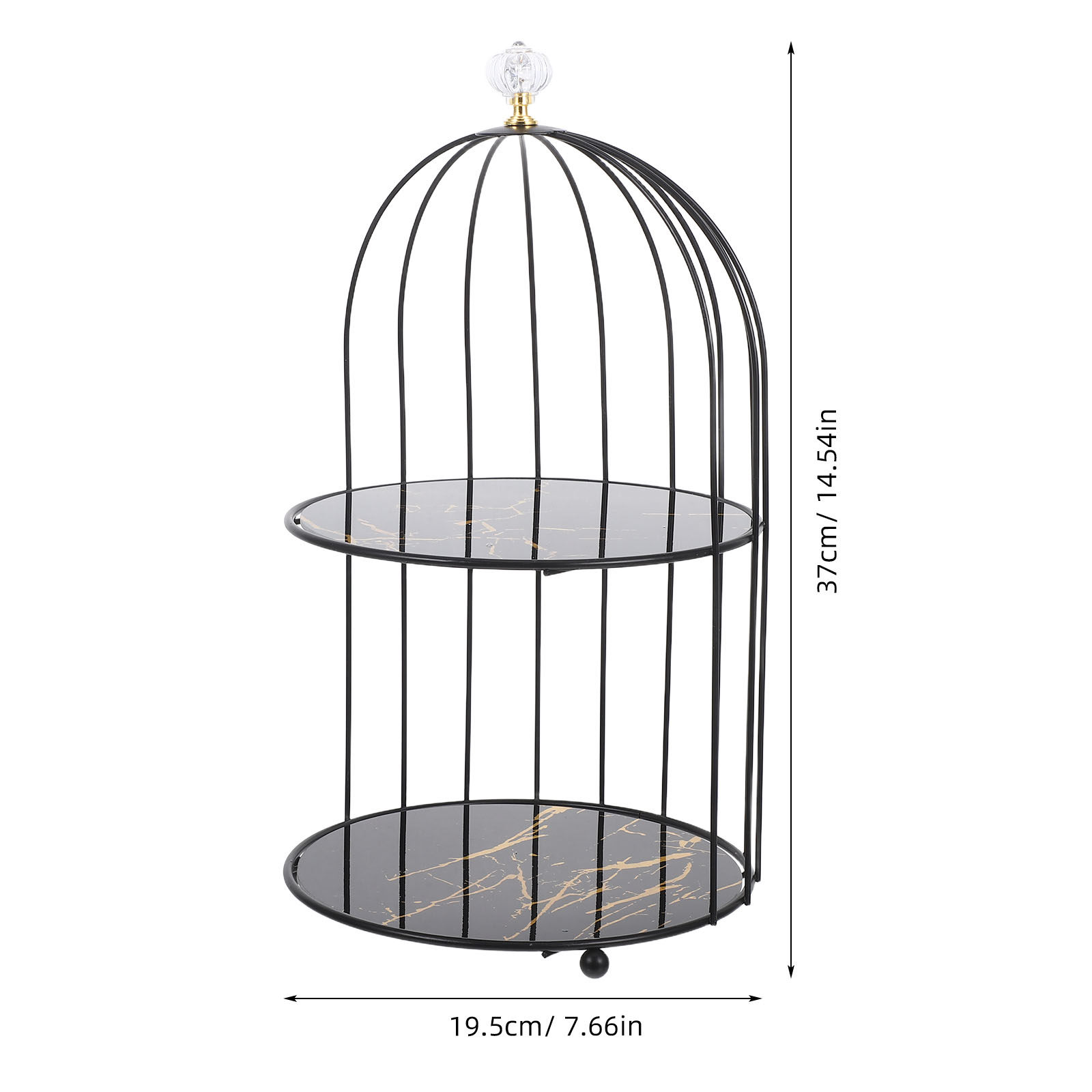 Metal Birdcage Cake Stand Tier – Cupcake Stand Tier recenzja i cena