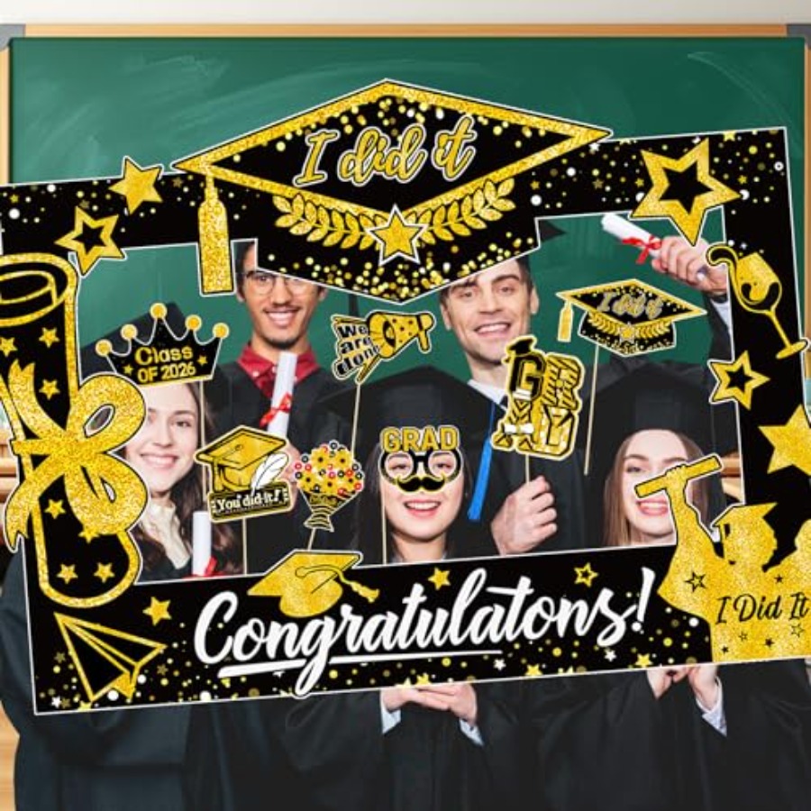 31 Pack Graduation Photo Booth – Photo Booth Frame recenzja i cena