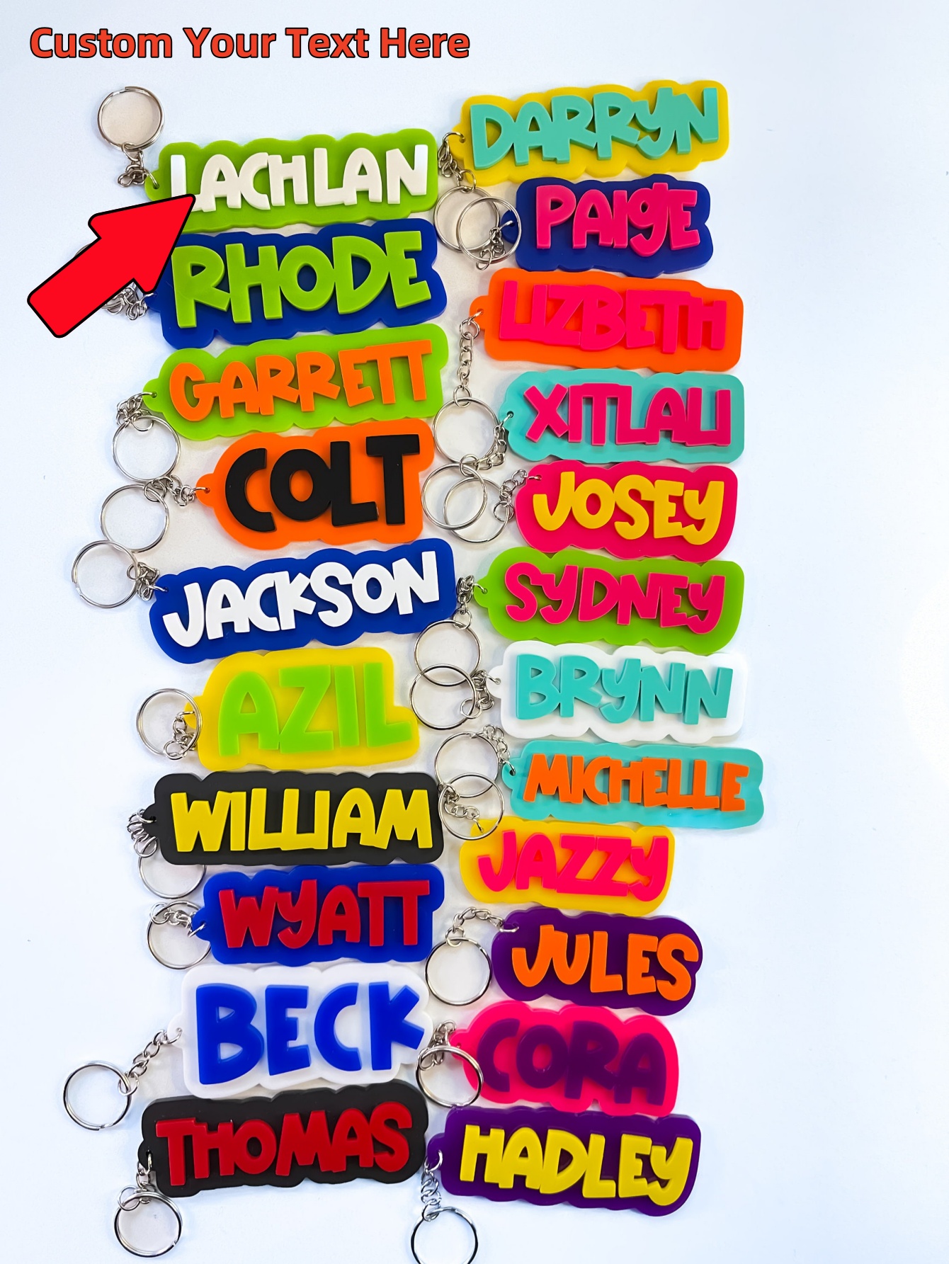 Customized Keyring with Name o – Event Suppliers recenzja i cena