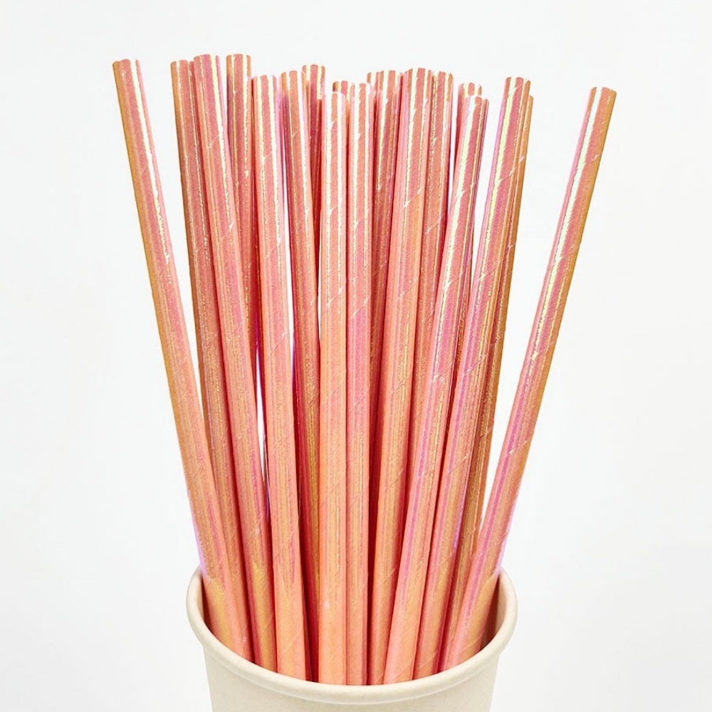 25Pcs Pearlescent Bronzing Pap – Paper Straw Color recenzja i cena
