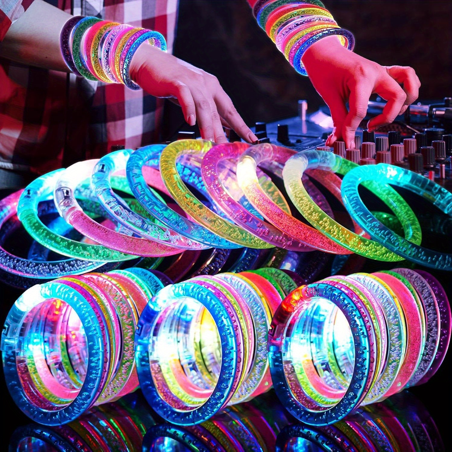 Glow-Up Party Bracelets Pack – – Event & Party Supply recenzja i cena