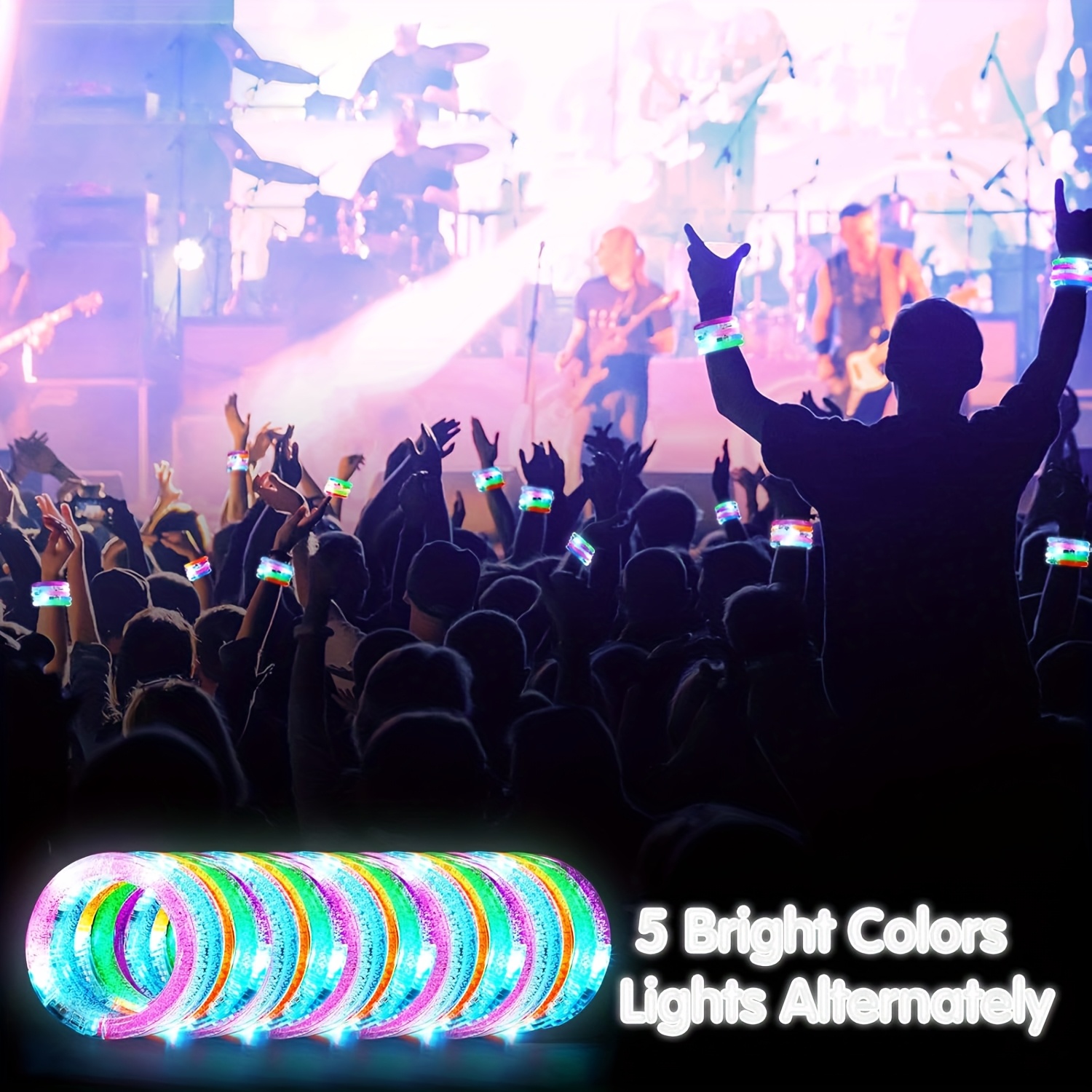Glow-Up Party Bracelets Pack – – Event & Party Supply recenzja i cena