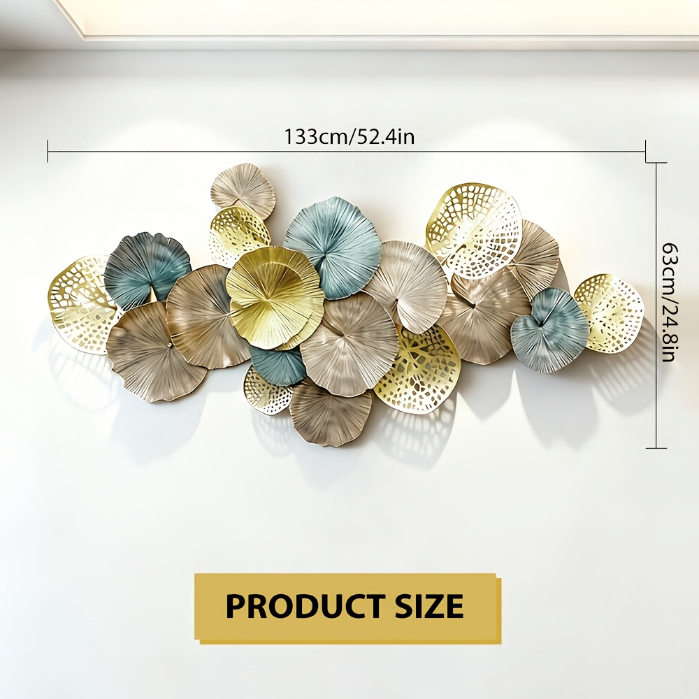 Large Metal Wall Art Decor 52. – Flower Wall Panel recenzja i cena