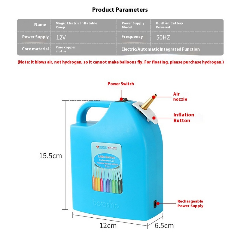 B211, Balloon Inflatable Elect – Balloon Pump Hand recenzja i cena