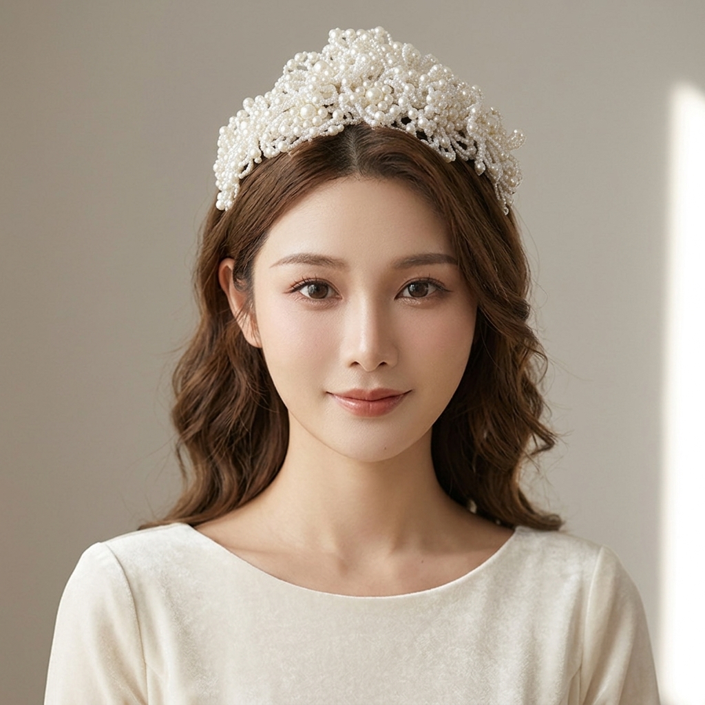 Pearl Crown Headpiece For Wedd – Event Suppliers recenzja i cena