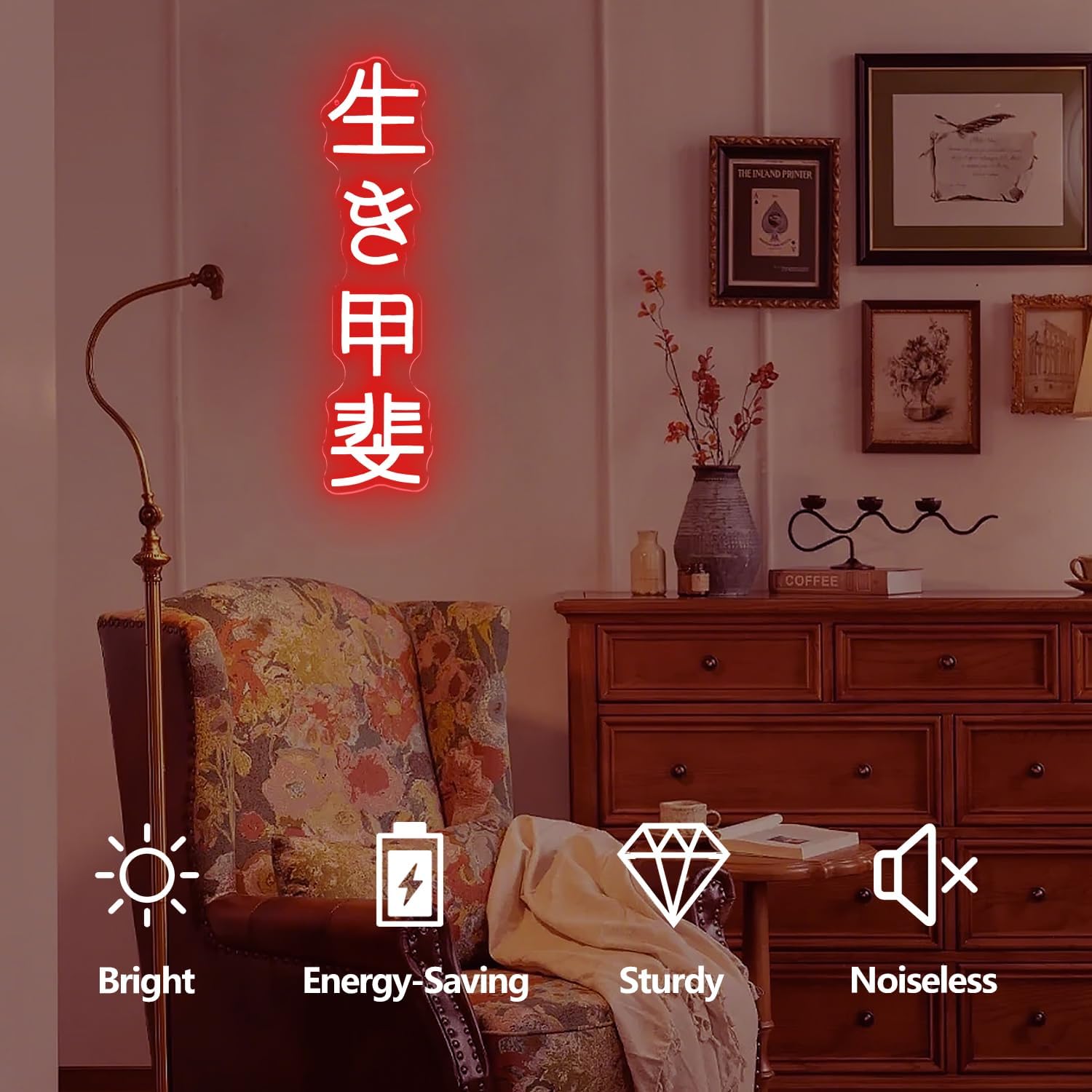 Japanese Birthday Ikigai Neon  – Neon Sign Party recenzja i cena