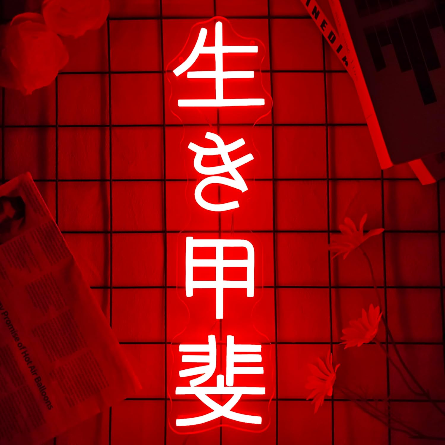 Japanese Birthday Ikigai Neon  – Neon Sign Party recenzja i cena