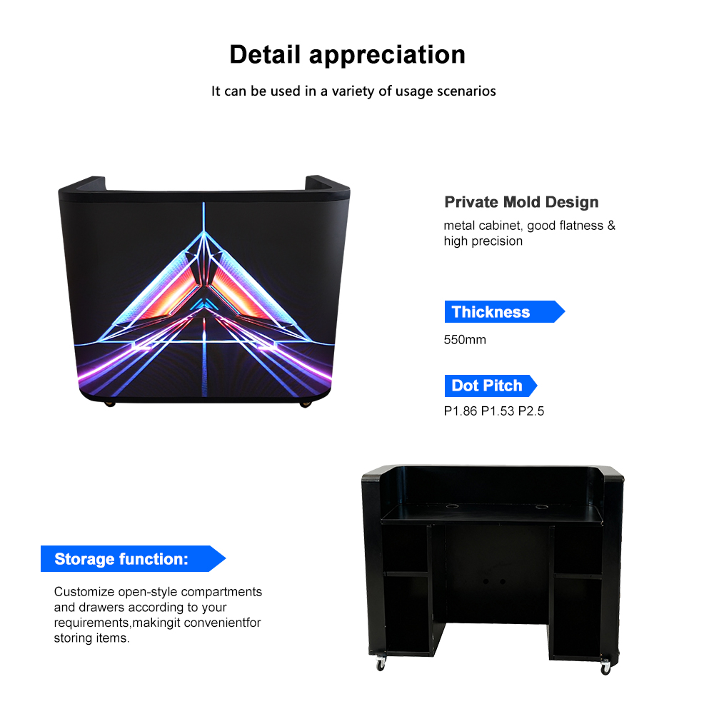 Full-Color P2.5 Front Desk Led – Event Party Dj recenzja i cena