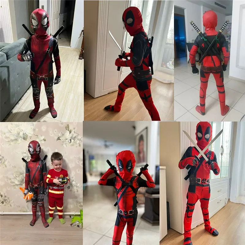 3-12Y Kids Deadpool Costume wi – Party Favor Bag recenzja i cena