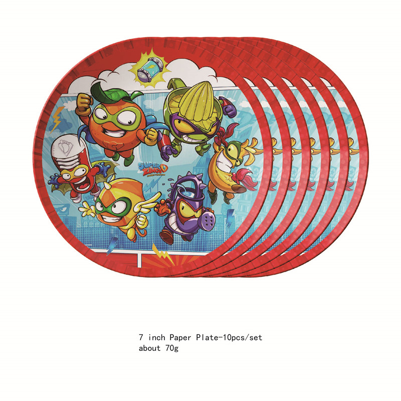 Game Superzings Theme Baby Sho – Table Cloth Disposable recenzja i cena