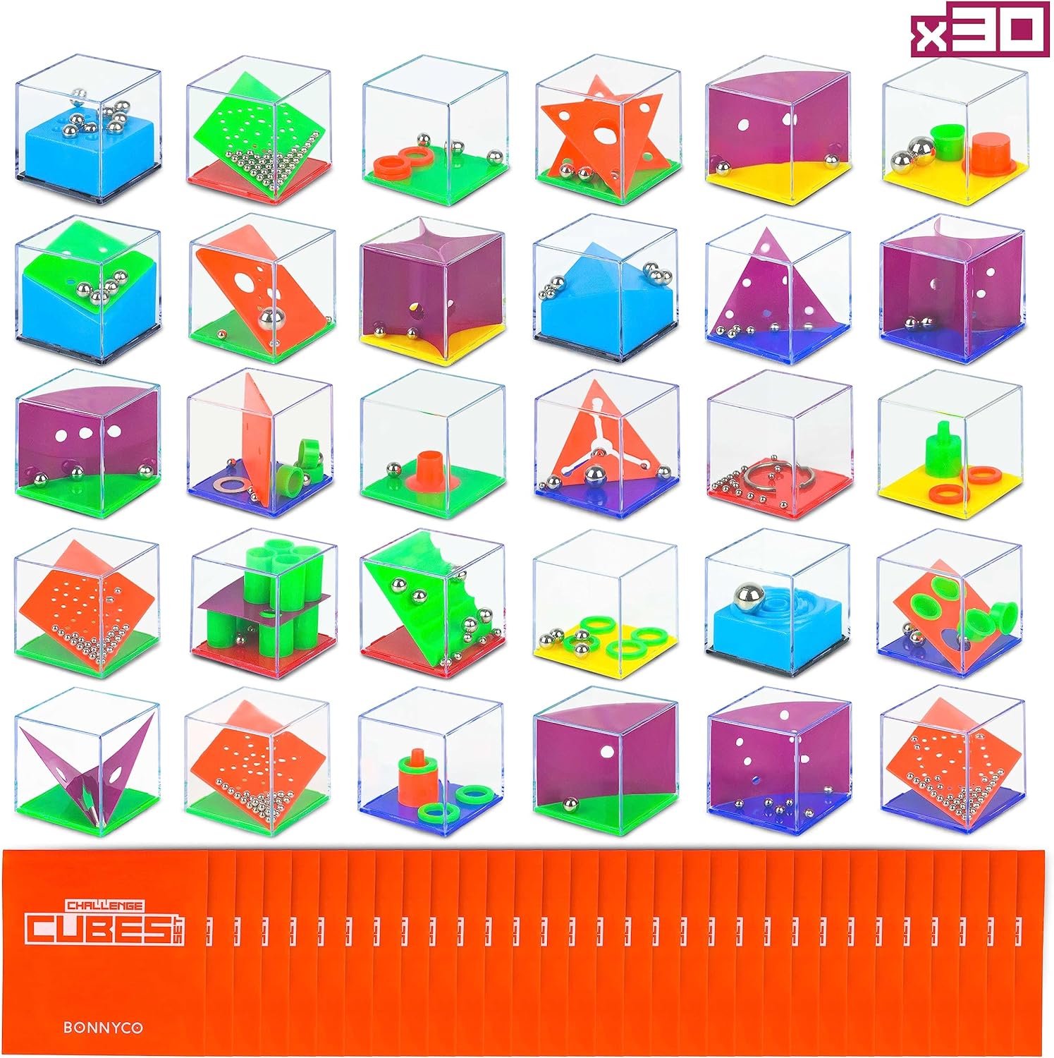 Brain Teaser Puzzles Cubes Pac – Party Favor Bag recenzja i cena