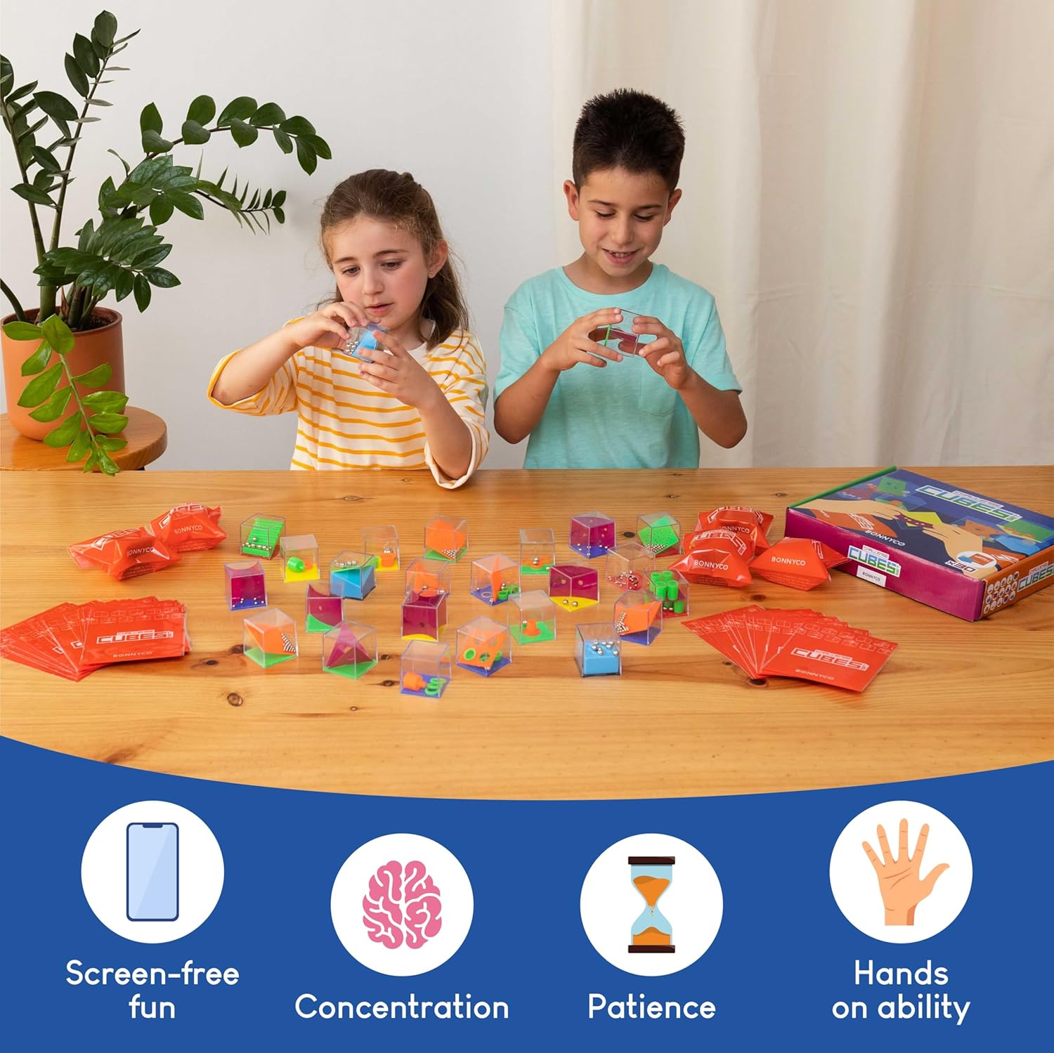 Brain Teaser Puzzles Cubes Pac – Party Favor Bag recenzja i cena