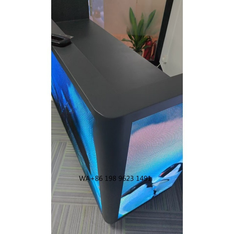 Portable DJ Booth Facade LED V – Event Party Dj recenzja i cena