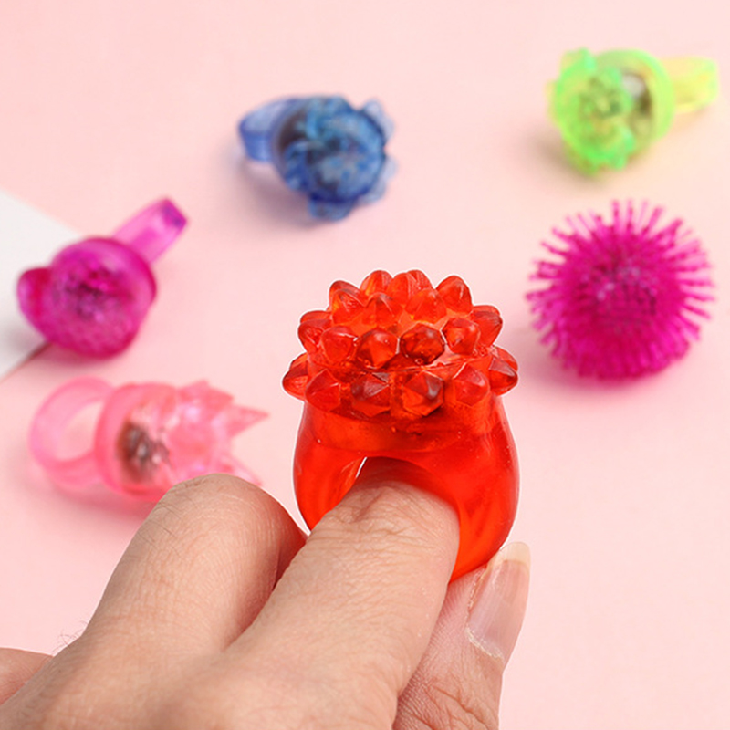 20/30/50pcs Glowing Rings LED  – Cotton Candy Cone recenzja i cena
