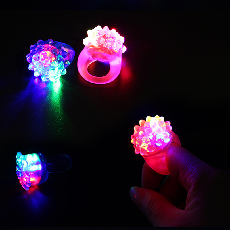 20/30/50pcs Glowing Rings LED  – Cotton Candy Cone recenzja i cena