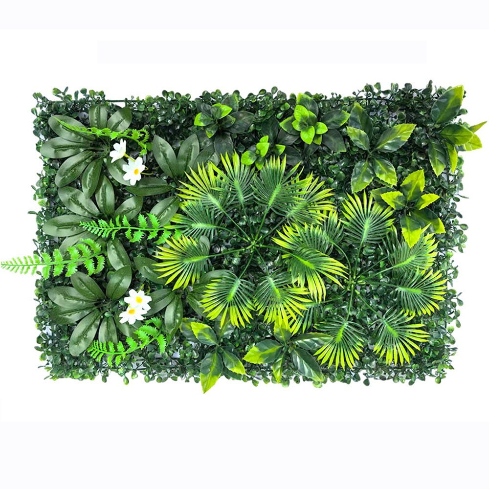 1PC Artificial Simulation Gree – Flower Wall Panel recenzja i cena