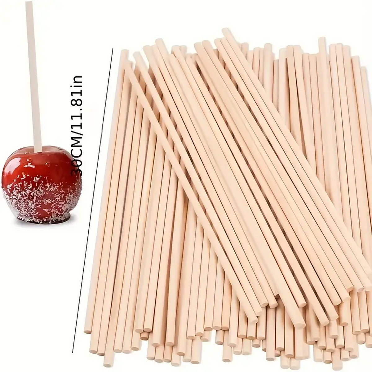 DIY Bamboo Sticks 50/100pcs Na – Cotton Candy Cone recenzja i cena