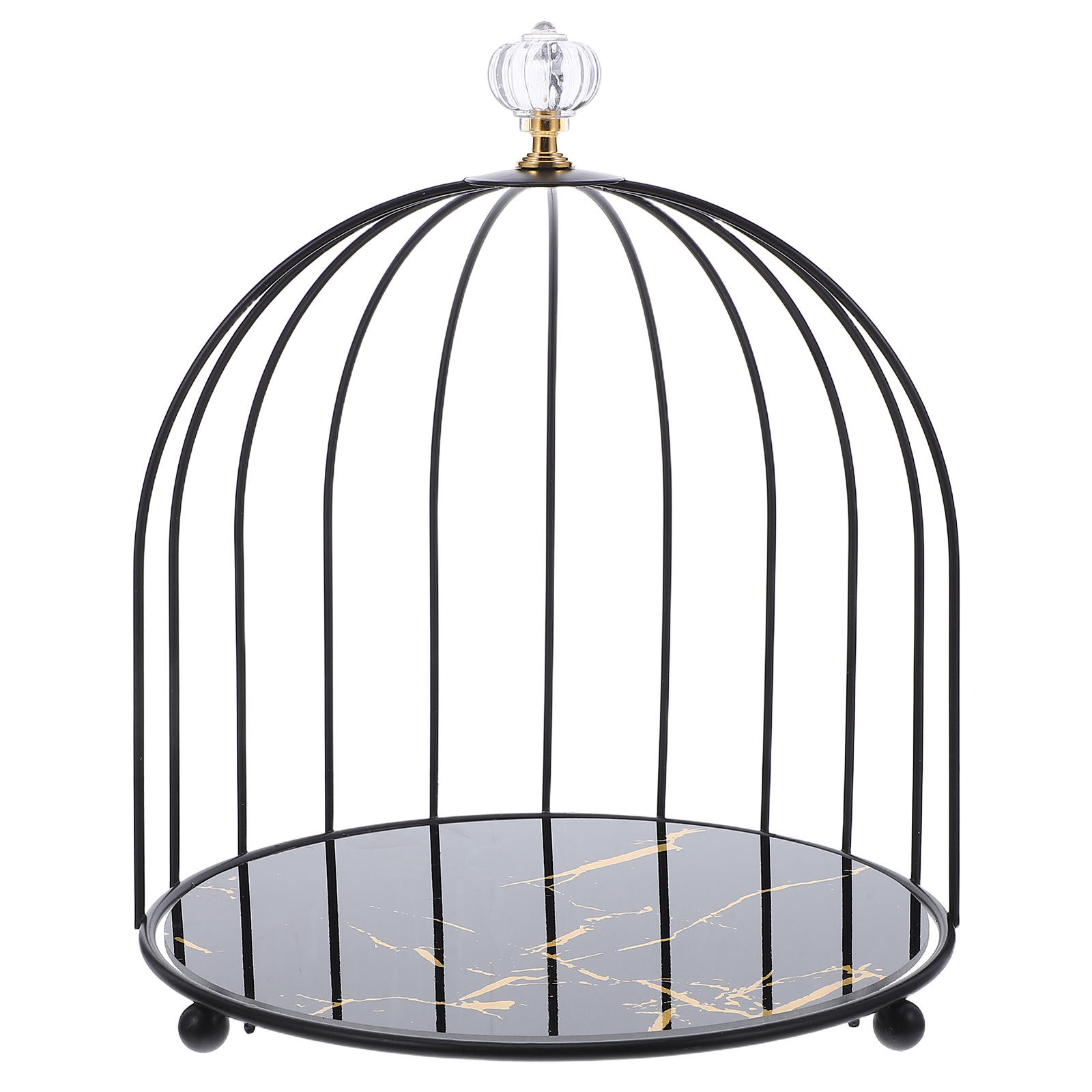 Bird Cage Metal Cake Stand Bow – Cupcake Stand Tier recenzja i cena