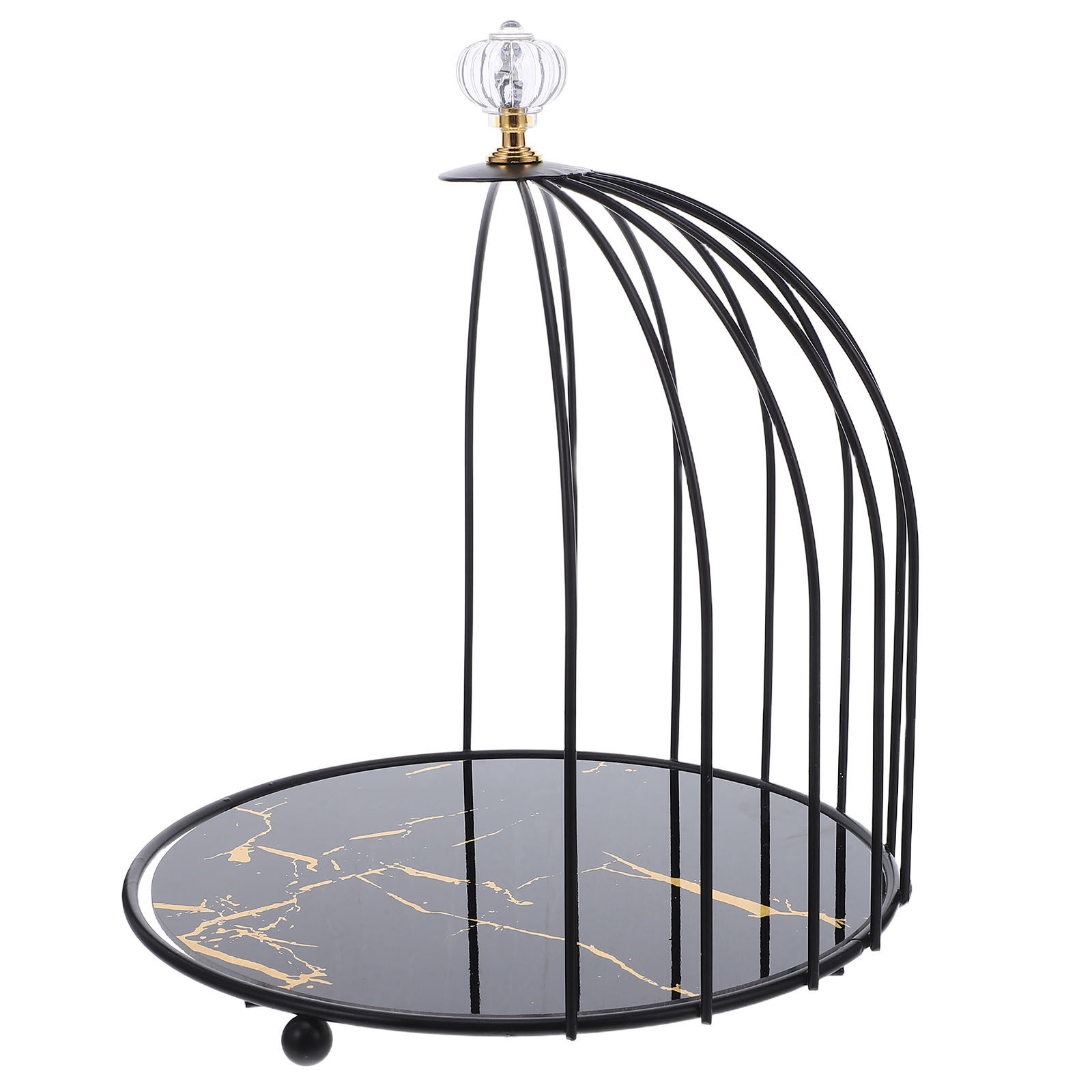 Bird Cage Metal Cake Stand Bow – Cupcake Stand Tier recenzja i cena