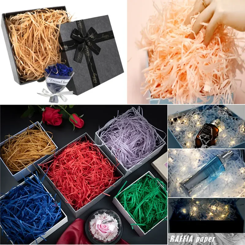 100g raffi Colorful Shredded C – Paper Straw Color recenzja i cena