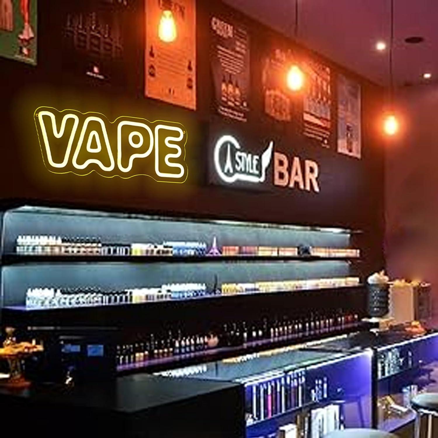 Vape Neon Sign USB Dimmable LE – Neon Sign Party recenzja i cena