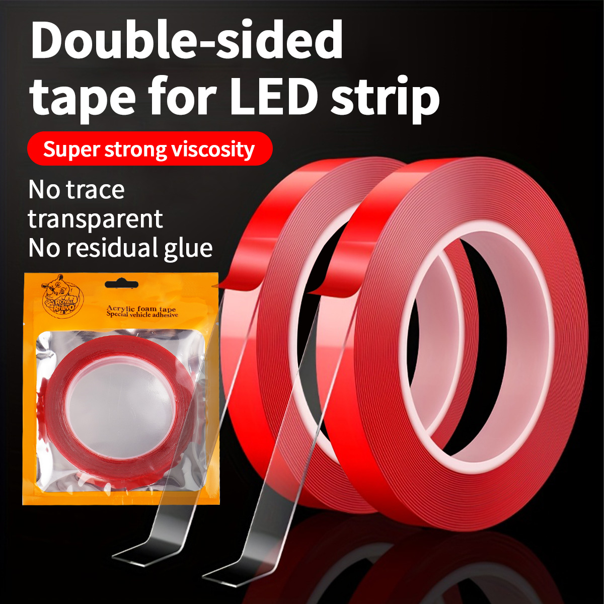 LED light strip adhesive strip – Led Balloon Light recenzja i cena