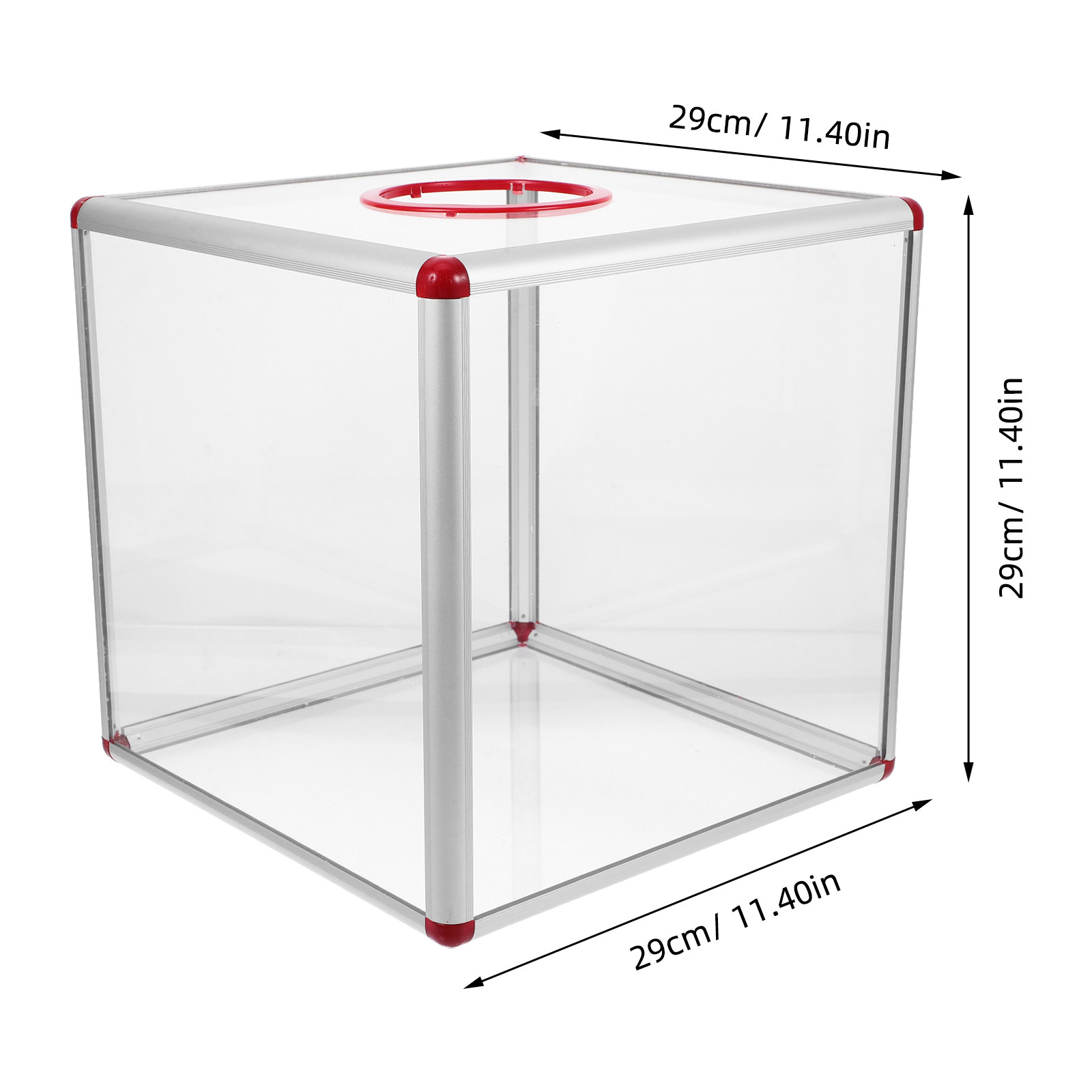 Large Clear Acrylic Raffle Tic – Event Party Box recenzja i cena